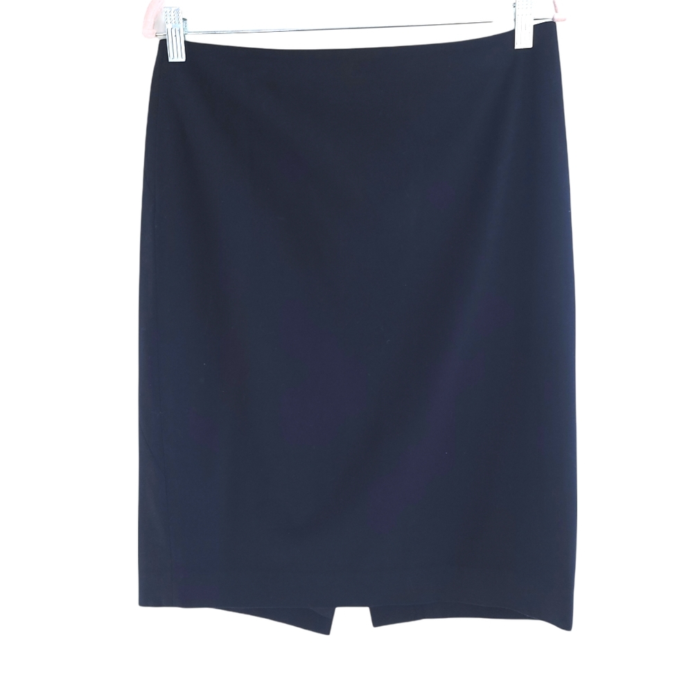 Ann Taylor Navy Pencil Skirt